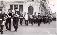 La musique au dfil du 11 novembre 1958